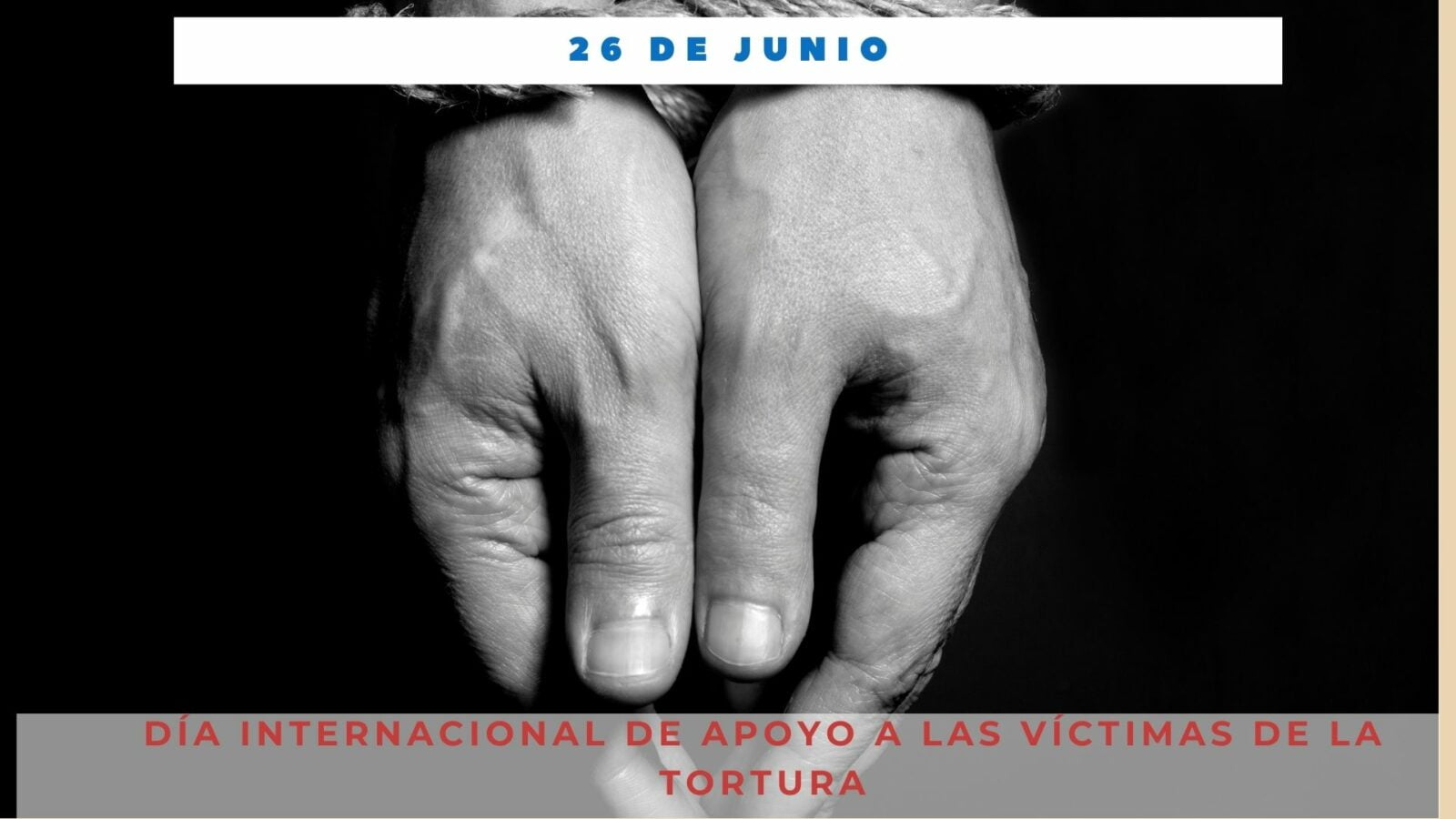 DÍA INTERNACIONAL DE APOYO A LAS VÍCTIMAS DE LA TORTURA - 26 de junio ...